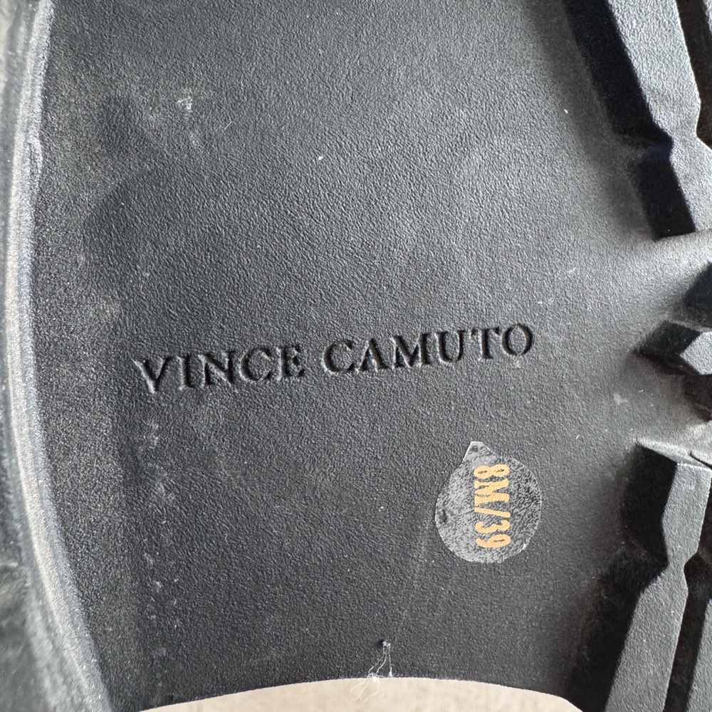 Vince Camuto Black Lug Sole Boot - Picture 4 of 8
